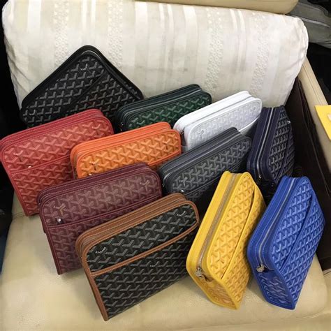 mens goyard clutch|Goyard clutch price.